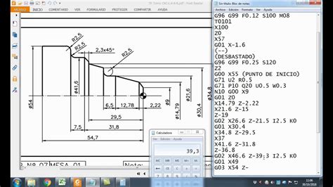 programacion cnc torno ejemplos|programa cnc.